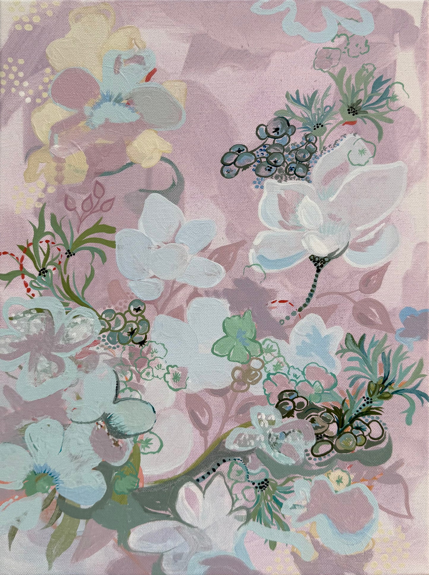 Lilac It Like This Too, 12 x 16"