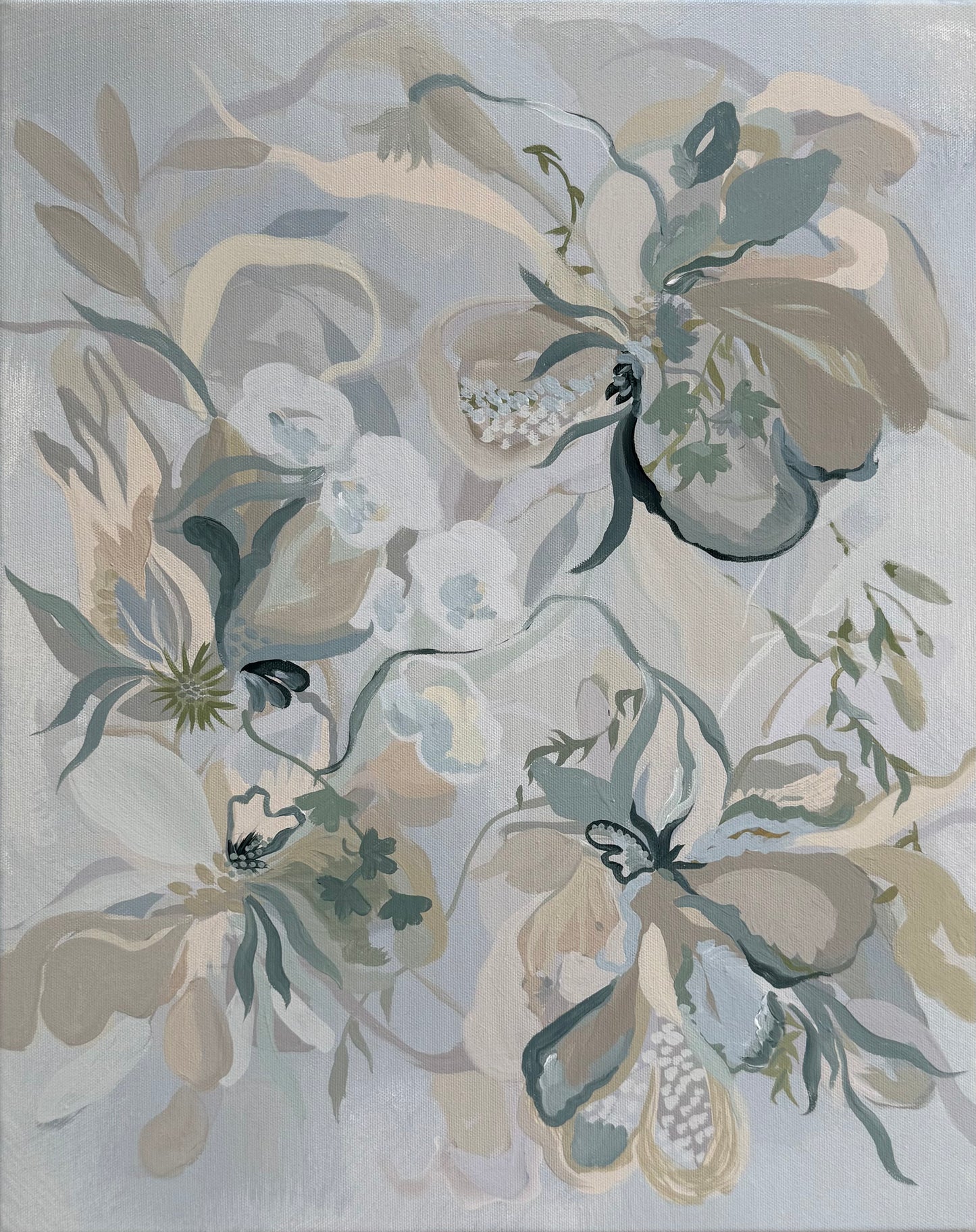 Blue Morning, 16 x 20"