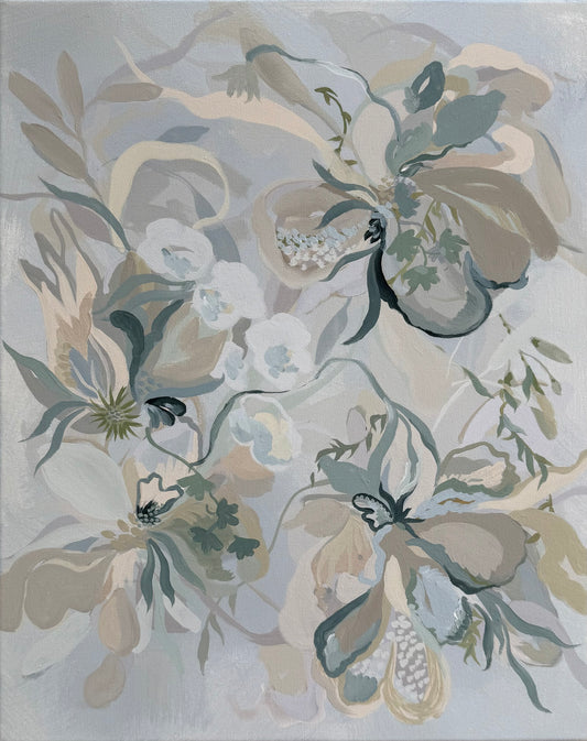 Blue Morning, 16 x 20"