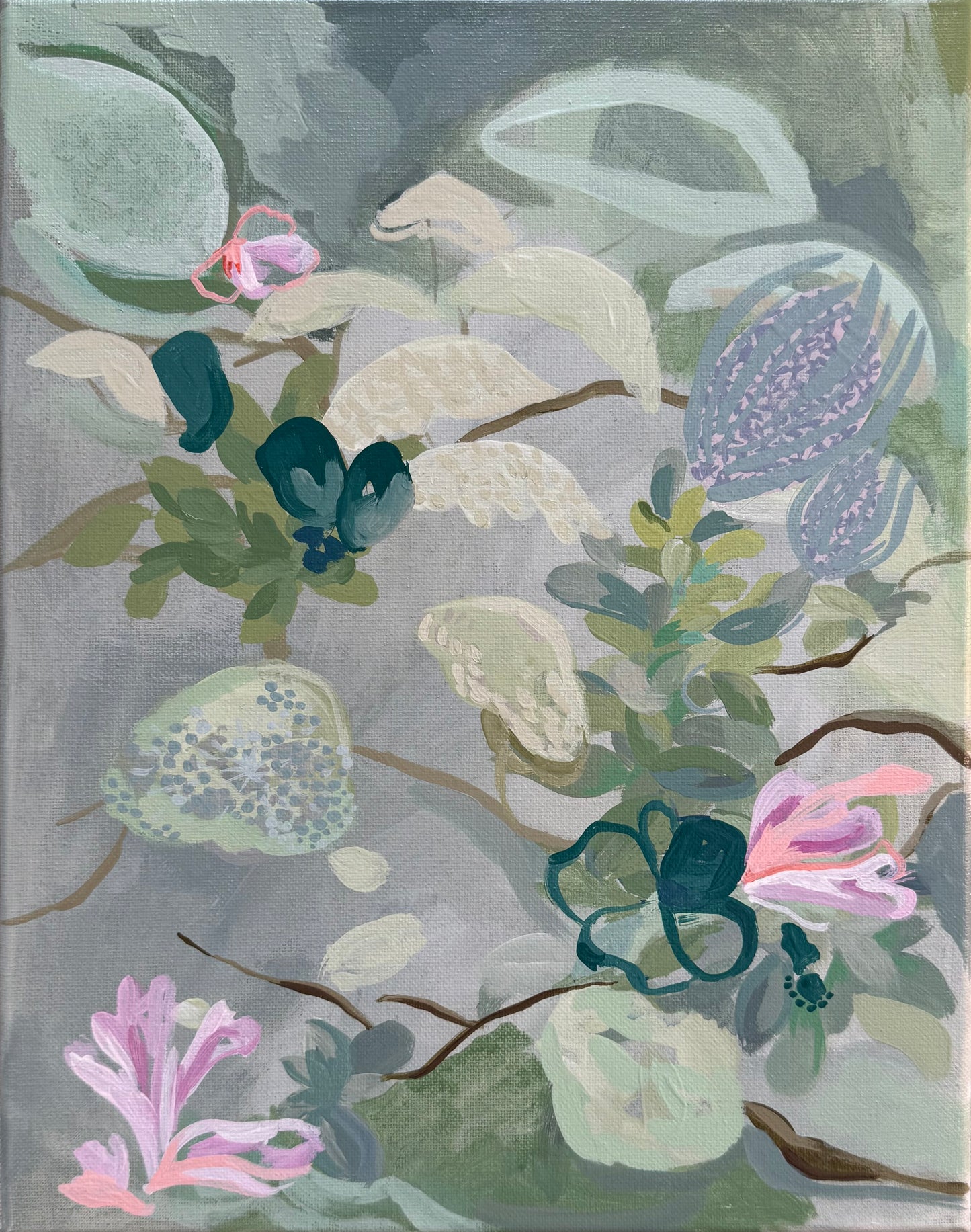 Water Lily Sprinkles, 11 x 14"