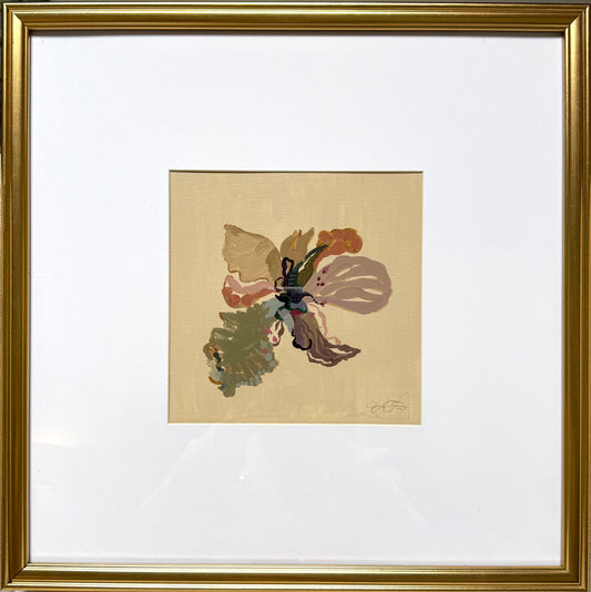 Amber Morning 4, 17 x 17"