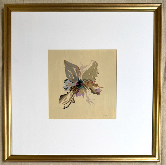 Amber Morning 2, 17 x 17"