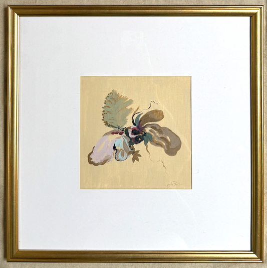 Amber Morning 1, 17 x 17"